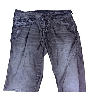Gray True religion shorts